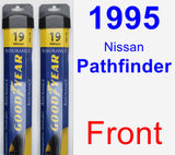 Front Wiper Blade Pack for 1995 Nissan Pathfinder - Assurance