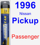 Passenger Wiper Blade for 1996 Nissan Pickup - Assurance