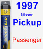 Passenger Wiper Blade for 1997 Nissan Pickup - Assurance