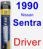 Driver Wiper Blade for 1990 Nissan Sentra - Assurance