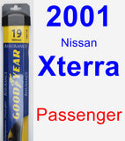 Passenger Wiper Blade for 2001 Nissan Xterra - Assurance