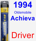 Driver Wiper Blade for 1994 Oldsmobile Achieva - Assurance