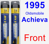 Front Wiper Blade Pack for 1995 Oldsmobile Achieva - Assurance