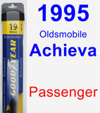 Passenger Wiper Blade for 1995 Oldsmobile Achieva - Assurance