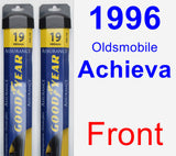 Front Wiper Blade Pack for 1996 Oldsmobile Achieva - Assurance