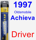 Driver Wiper Blade for 1997 Oldsmobile Achieva - Assurance