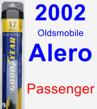 Passenger Wiper Blade for 2002 Oldsmobile Alero - Assurance