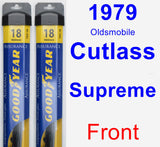 Front Wiper Blade Pack for 1979 Oldsmobile Cutlass Supreme - Assurance