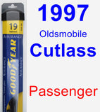 Passenger Wiper Blade for 1997 Oldsmobile Cutlass - Assurance