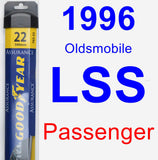 Passenger Wiper Blade for 1996 Oldsmobile LSS - Assurance