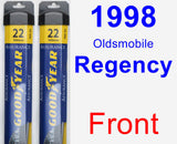 Front Wiper Blade Pack for 1998 Oldsmobile Regency - Assurance