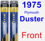 Front Wiper Blade Pack for 1975 Plymouth Duster - Assurance