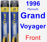 Front Wiper Blade Pack for 1996 Plymouth Grand Voyager - Assurance