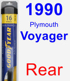 Rear Wiper Blade for 1990 Plymouth Voyager - Assurance