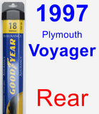 Rear Wiper Blade for 1997 Plymouth Voyager - Assurance