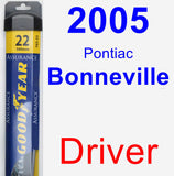 Driver Wiper Blade for 2005 Pontiac Bonneville - Assurance