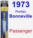 Passenger Wiper Blade for 1973 Pontiac Bonneville - Assurance