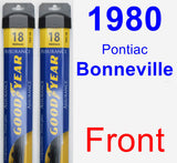 Front Wiper Blade Pack for 1980 Pontiac Bonneville - Assurance