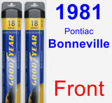 Front Wiper Blade Pack for 1981 Pontiac Bonneville - Assurance