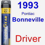 Driver Wiper Blade for 1993 Pontiac Bonneville - Assurance