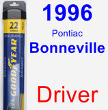 Driver Wiper Blade for 1996 Pontiac Bonneville - Assurance