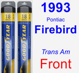 Front Wiper Blade Pack for 1993 Pontiac Firebird - Assurance