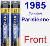 Front Wiper Blade Pack for 1985 Pontiac Parisienne - Assurance