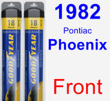 Front Wiper Blade Pack for 1982 Pontiac Phoenix - Assurance