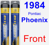 Front Wiper Blade Pack for 1984 Pontiac Phoenix - Assurance