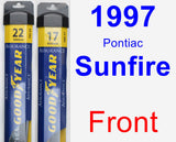 Front Wiper Blade Pack for 1997 Pontiac Sunfire - Assurance