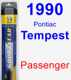 Passenger Wiper Blade for 1990 Pontiac Tempest - Assurance