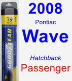 Passenger Wiper Blade for 2008 Pontiac Wave - Assurance