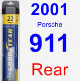 Rear Wiper Blade for 2001 Porsche 911 - Assurance