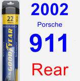 Rear Wiper Blade for 2002 Porsche 911 - Assurance