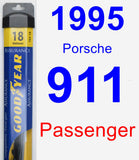 Passenger Wiper Blade for 1995 Porsche 911 - Assurance