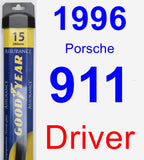 Driver Wiper Blade for 1996 Porsche 911 - Assurance