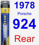 Rear Wiper Blade for 1978 Porsche 924 - Assurance