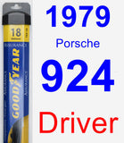 Driver Wiper Blade for 1979 Porsche 924 - Assurance