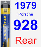 Rear Wiper Blade for 1979 Porsche 928 - Assurance