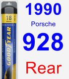 Rear Wiper Blade for 1990 Porsche 928 - Assurance