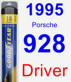 Driver Wiper Blade for 1995 Porsche 928 - Assurance