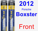 Front Wiper Blade Pack for 2012 Porsche Boxster - Assurance