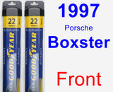 Front Wiper Blade Pack for 1997 Porsche Boxster - Assurance