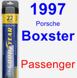 Passenger Wiper Blade for 1997 Porsche Boxster - Assurance