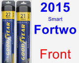 Front Wiper Blade Pack for 2015 Smart Fortwo - Assurance