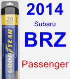 Passenger Wiper Blade for 2014 Subaru BRZ - Assurance