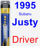 Driver Wiper Blade for 1995 Subaru Justy - Assurance