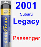 Passenger Wiper Blade for 2001 Subaru Legacy - Assurance