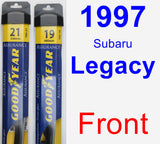 Front Wiper Blade Pack for 1997 Subaru Legacy - Assurance