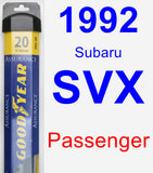 Passenger Wiper Blade for 1992 Subaru SVX - Assurance
